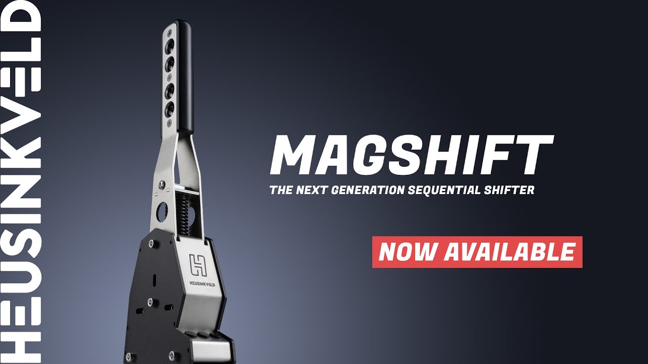 Introducing Heusinkvelds new product: the MagShift sequential shifter with adjustable click strength