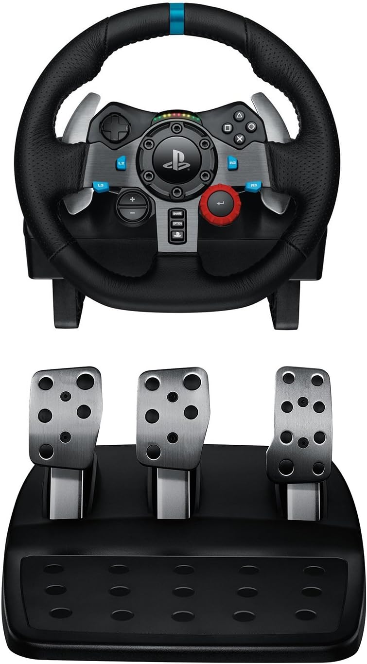 Logitech Driving Force G29 Racing Wheel for PlayStation 4 and PlayStation 3 (Renewed)