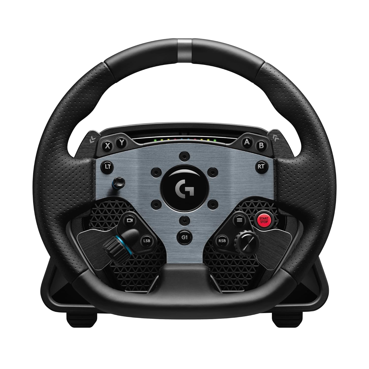 Logitech G PRO Racing Wheel for PC Only, Direct Drive 11 Nm Force, TRUEFORCE Force Feedback, Magnetic Gear Shift Paddles, Dual Clutch, OLED Display, Quick Release, PRO Button Layout