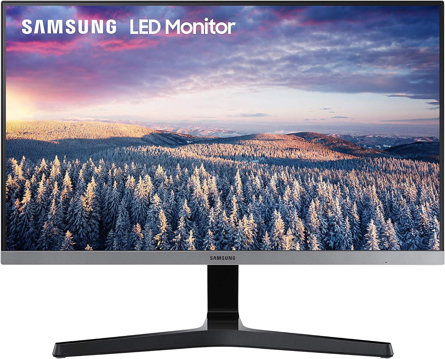 SAMSUNG 27 CF39 Series FHD 1080p Curved Computer Monitor, Ultra Slim Design, AMD FreeSync, 4ms response, HDMI, DisplayPort, VESA Compatible, Wide Viewing Angle, LC27F398FWNXZA, Black