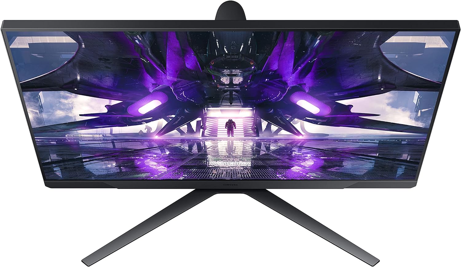 SAMSUNG 32 Odyssey G32A FHD 1ms 165Hz Gaming Monitor with Eye Saver Mode, Free-Sync Premium, Height Adjustable Screen for Gamer Comfort, VESA Mount Capability (LS32AG320NNXZA)