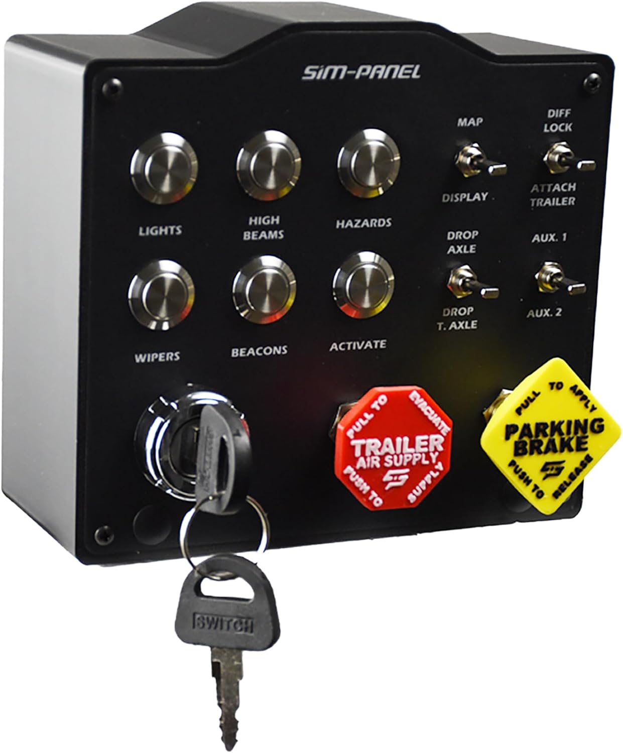 HT/HTE Button Box for American Truck Simulator (ATS/ETS2 Button Box) (NO BACKLIGHTING)