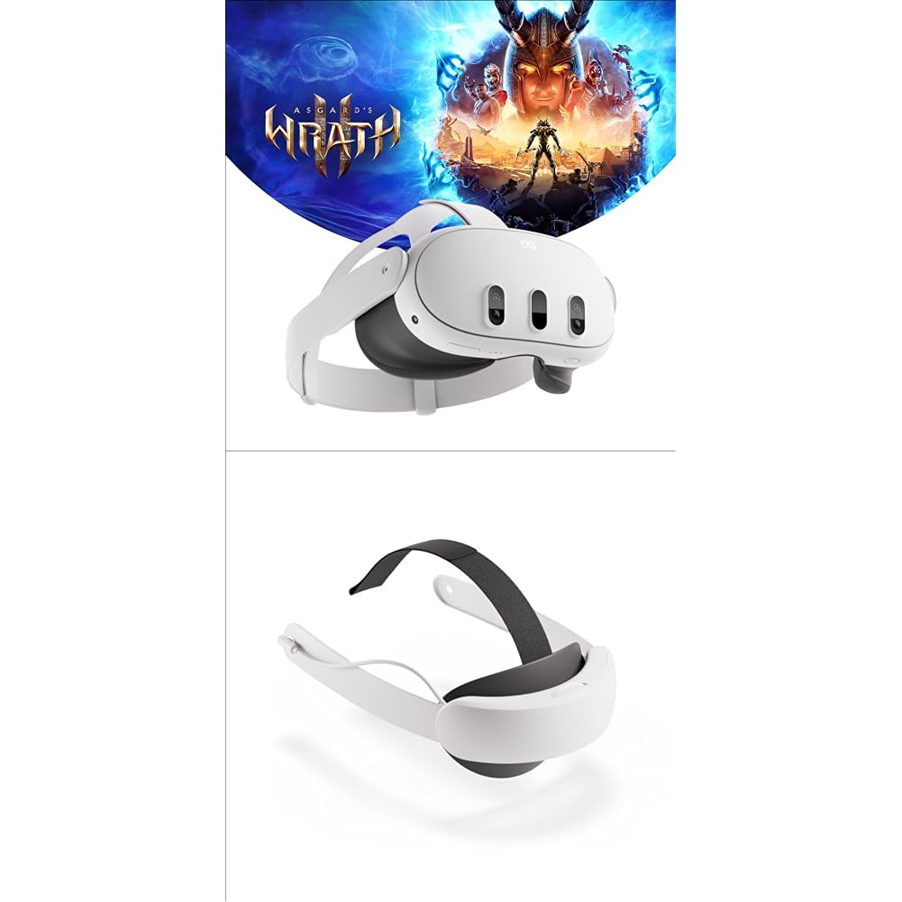 Meta Quest 3 128GB— Breakthrough Mixed Reality Headset — Powerful Performance