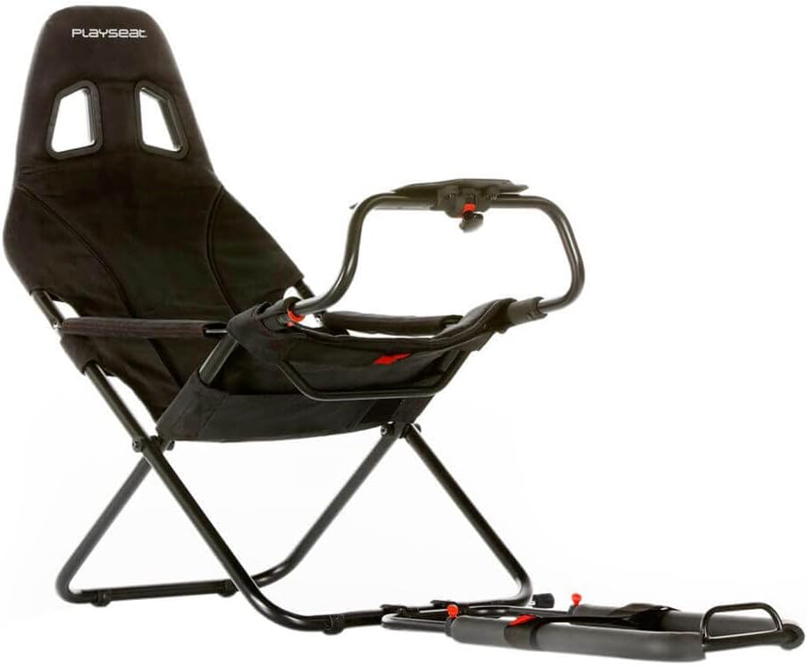 Playseat Challenge Sim Racing Cockpit | Foldable  Adjustable | For High Performance Sim Racing | Compact  Flexible | Supports all Steering Wheels  Pedals | For PC and Console | Actifit Edition