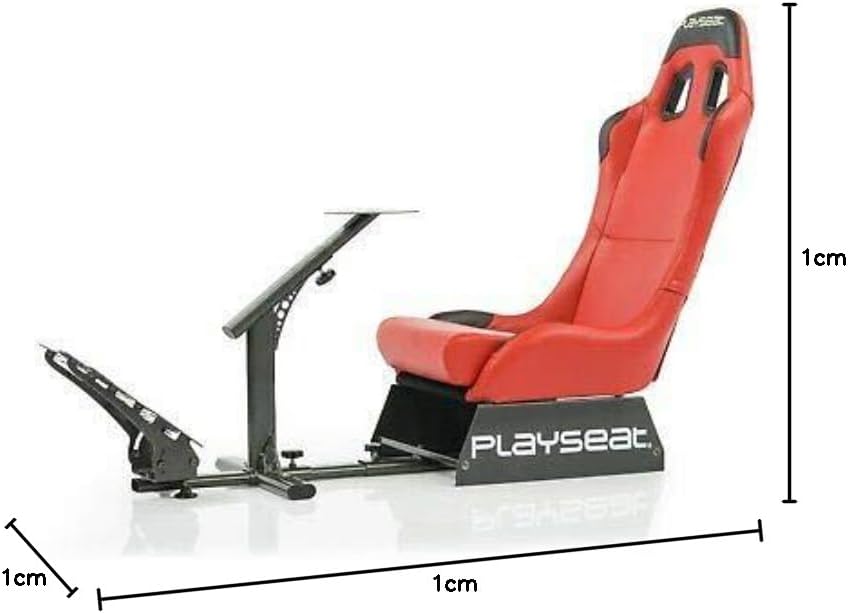 Playseat Evolution Sim Racing Cockpit | Comfortable Racing Simulator Cockpit | Compatible with all Steering Wheels  Pedals on the Market | Supports PC  Console | Actifit edition