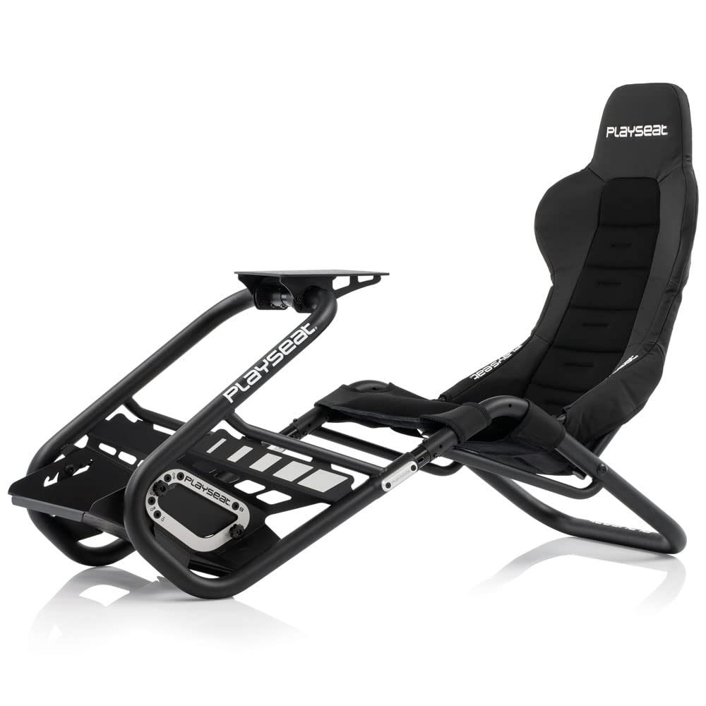 Playseat Trophy Sim Racing Cockpit | High Performance Racing Simulator Cockpit | Supports Direct Drive | Compatible with All Steering Wheels  Pedals on The Market | Supports PC  Console | Black