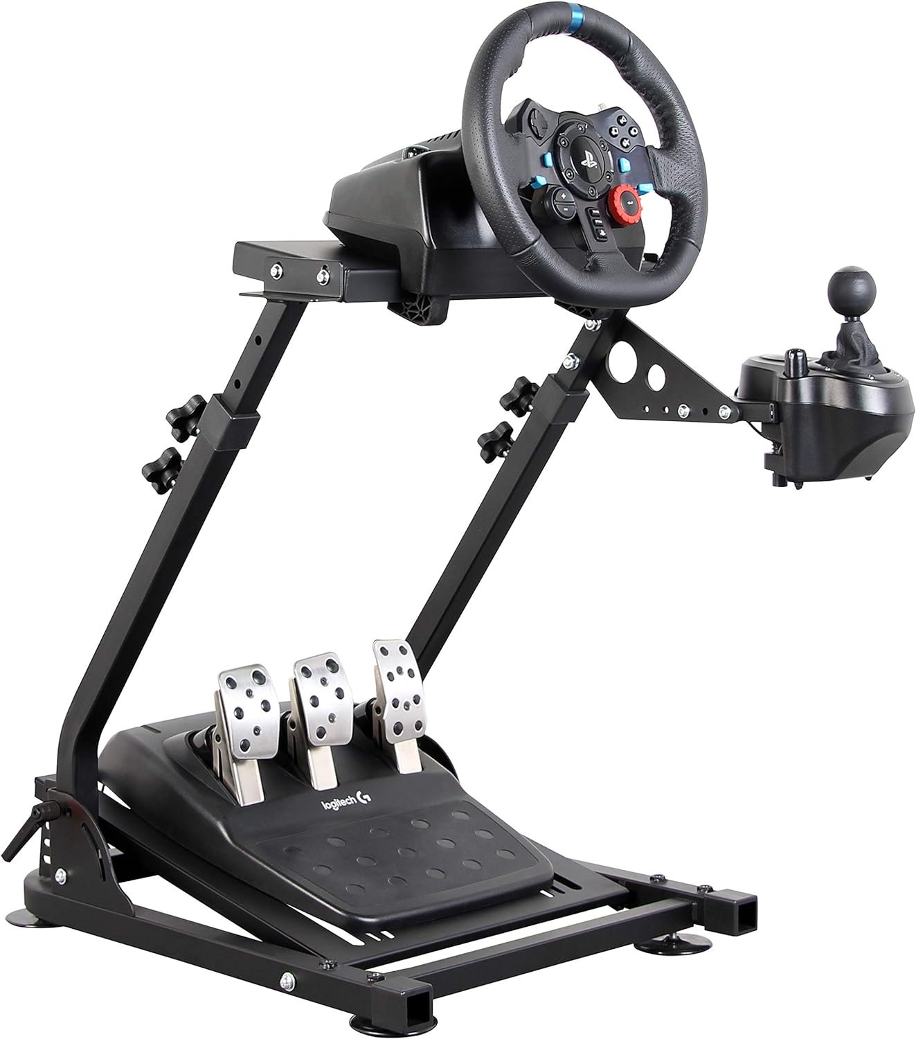 Professional Racing Wheel Stand (Updated Version) Driving Gaming Simulator for Logitech G25 G27 G29 G920 PS4 Xbox Fanatech T3PA TGT T300RS T300GT T500RS TGT T150 TS-PC CSL CSR CSW