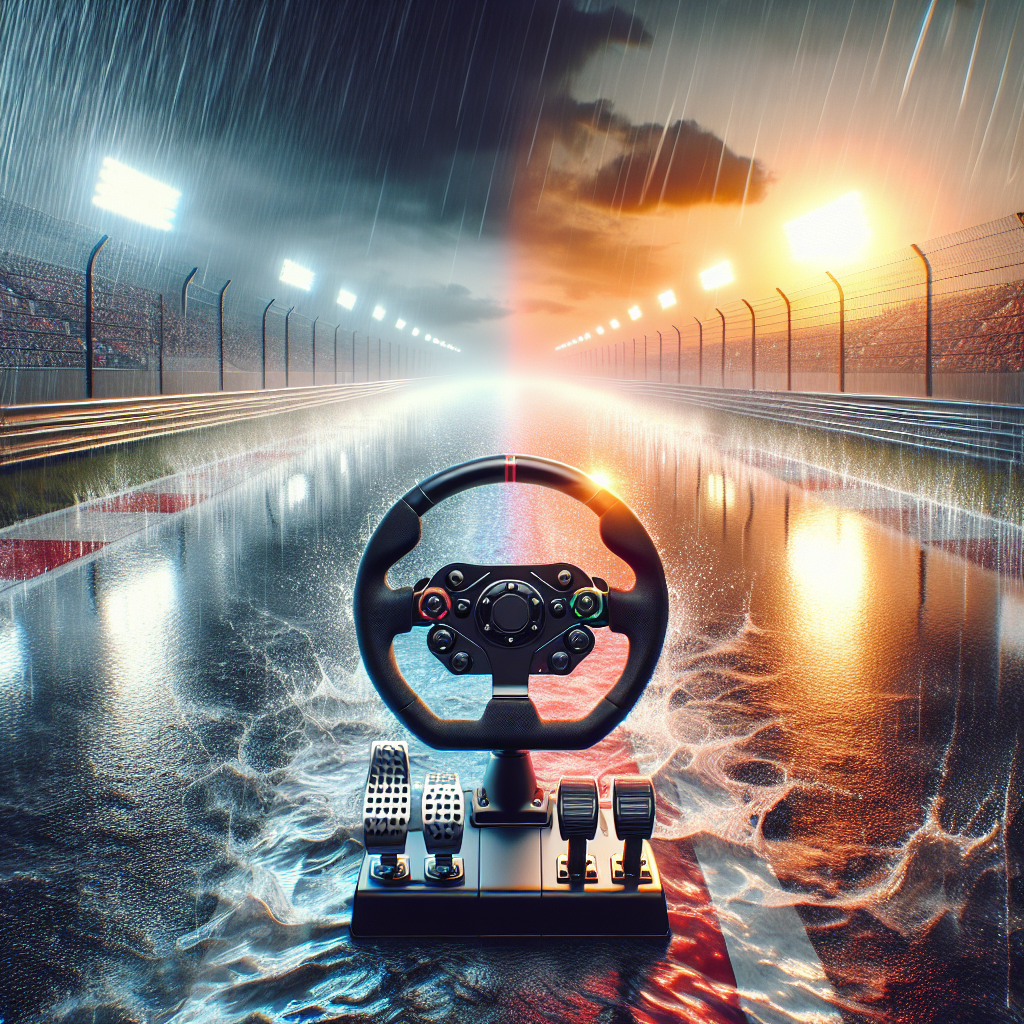 How To Set Up Realistic Weather Conditions In Sim Racing?