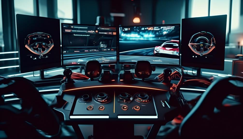 sim racing on console or pc