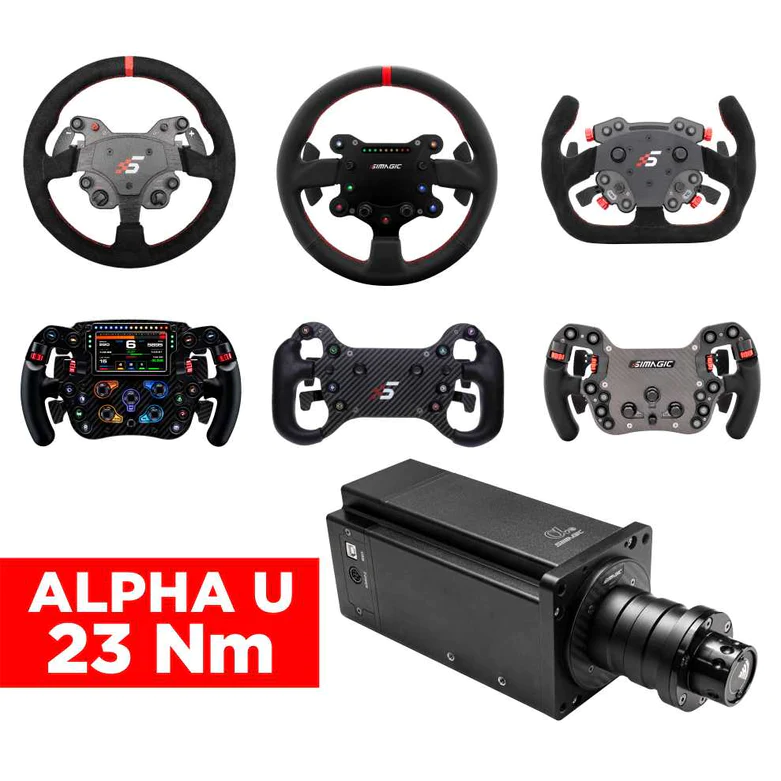 SIMAGIC Direct Drive Alpha U 23 Nm Wheel Base Review