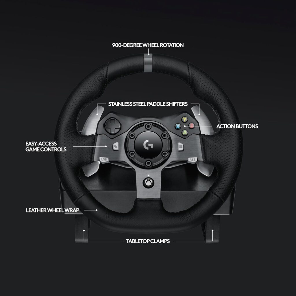 Logitech G920 Driving Force Racing Wheel and Floor Pedals Review